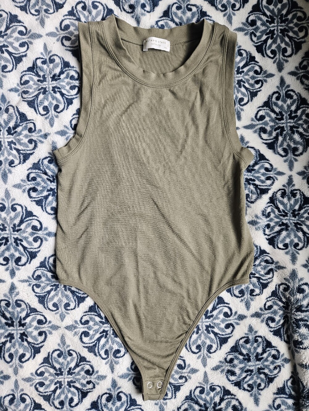 Altrd State Olive Green Bodysuit